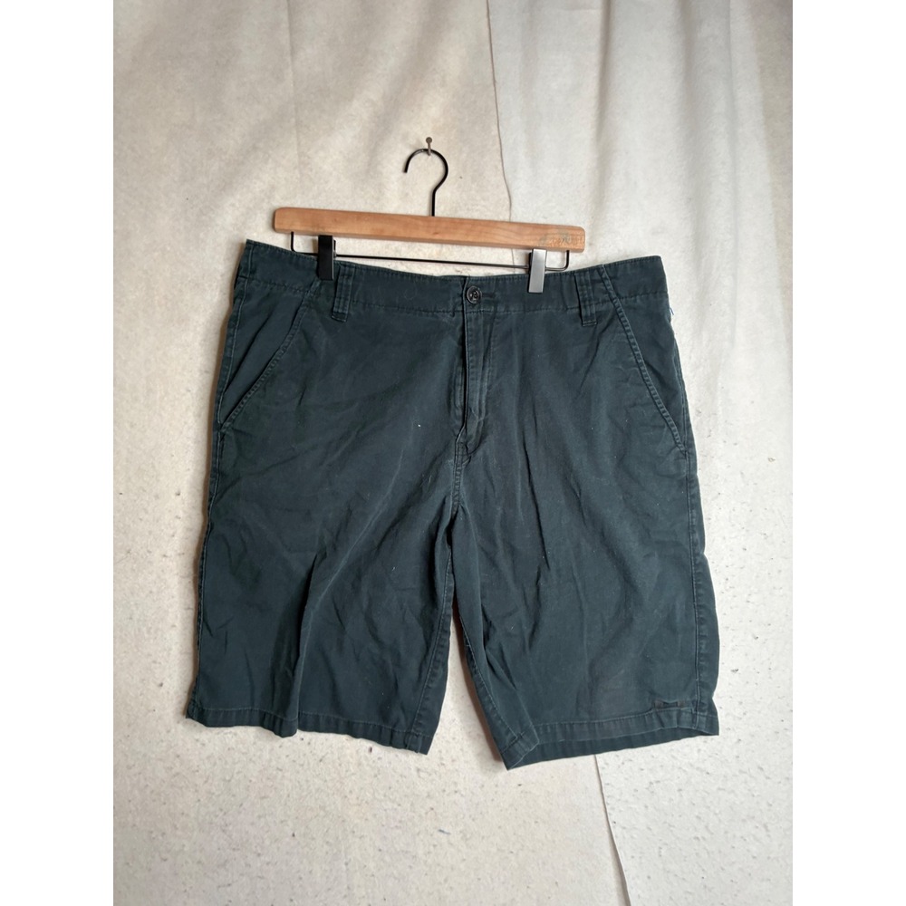 Oakley Mens Regular Fit Chino Shorts Black Cotton Twill Size 38W